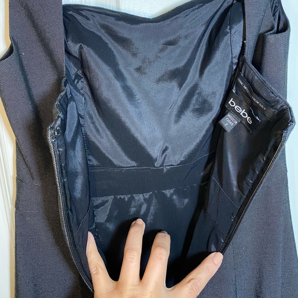 Bebe Sexy Fitted Suit Dress - Picture 4 of 6